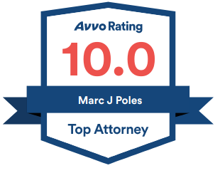 Avvo Rating 10.0 Marc J. Poles Top Attorney